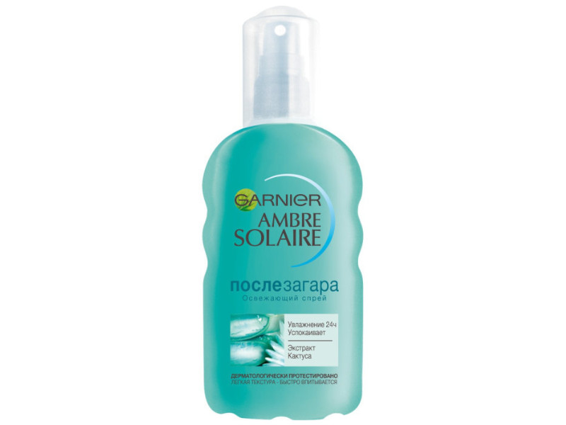 

Спрей после загара Garnier Ambre Solaire с витамином Е 200ml C0318215, Ambre Solaire C0318215