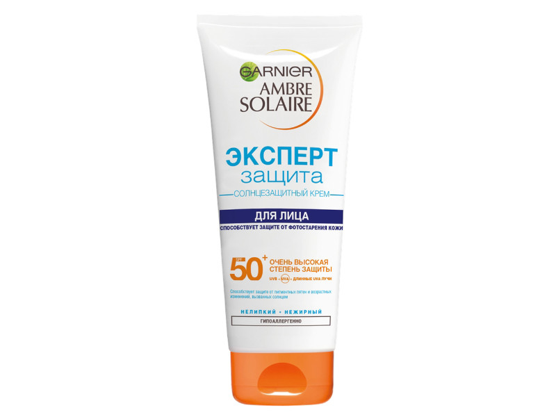 

Крем солнцезащитный Garnier Ambre Solaire 100ml СПФ50+/C6417100, Ambre Solaire СПФ50+/C6417100