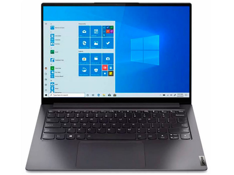 фото Ноутбук lenovo yoga s7 pro 14ihu5 grey 82nc0012ru (intel core i7 11370h 3.0 ghz/16384mb/1tb ssd/intel iris xe graphics/wi-fi/bluetooth/cam/14.0/2880x1800/windows 10)