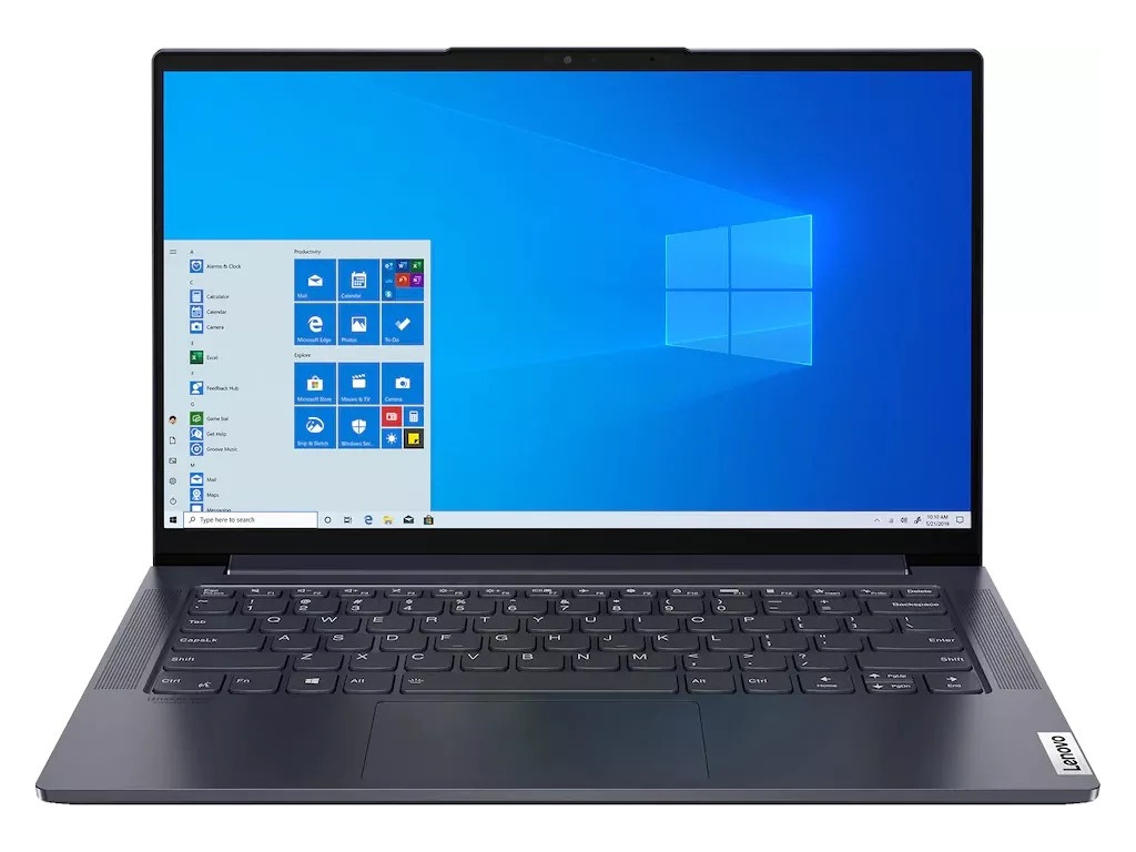 фото Ноутбук lenovo yoga slim 7 14iil05 82a100haru (intel core i5-1035g4 1.1 ghz/16384mb/1tb ssd/intel iris plus graphics/wi-fi/bluetooth/cam/14.0/1920x1080/windows 10 home 64-bit)