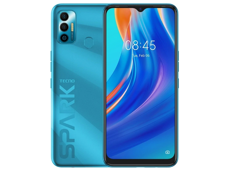 Zakazat.ru: Сотовый телефон TECNO Spark 7 4/64GB Morpheus Blue