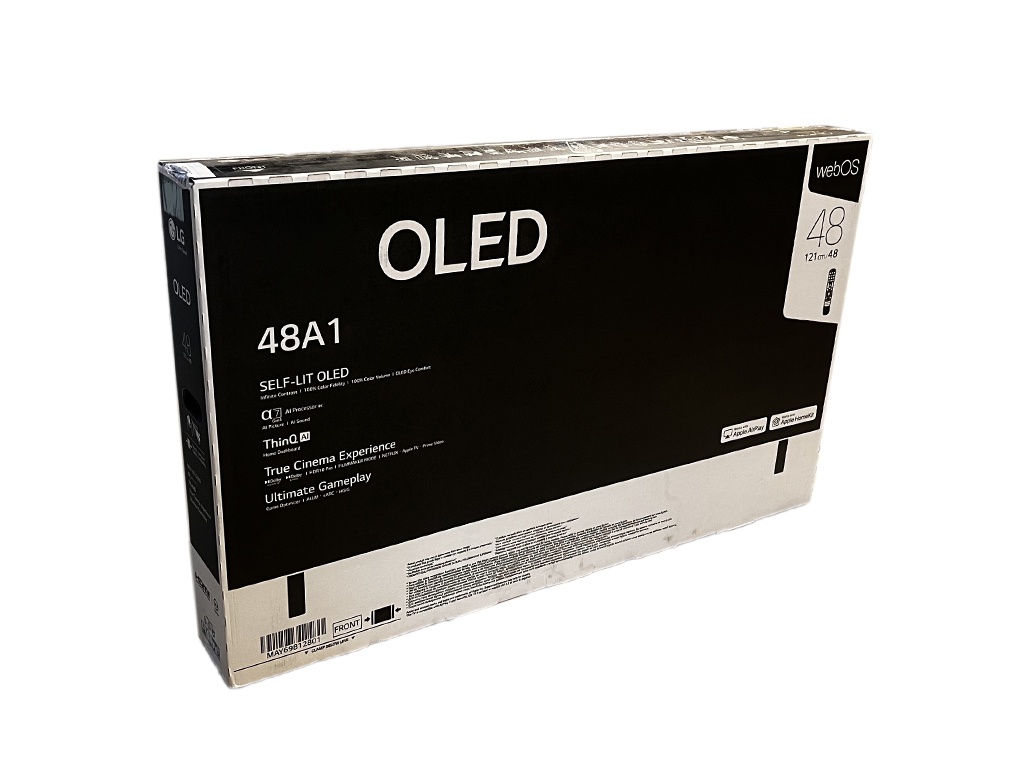 

Телевизор OLED LG OLED48A1RLA 47.6 (2021), черный, OLED48A1RLA