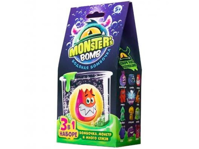 фото Слайм slime monster's bomb mb001p