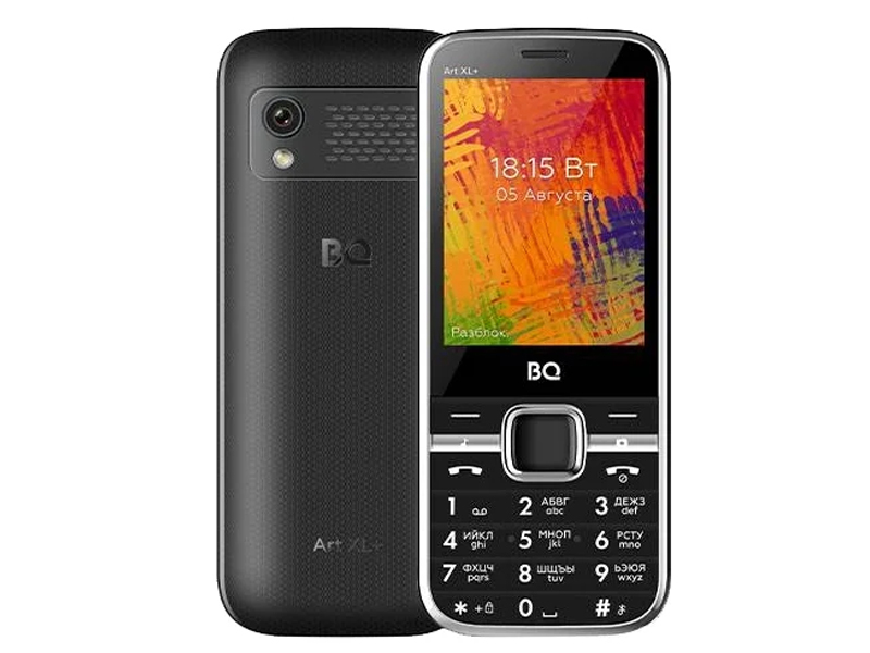 Сотовый телефон BQ 2838 ART XL+ Black сотовый телефон bq 2800l art 4g black