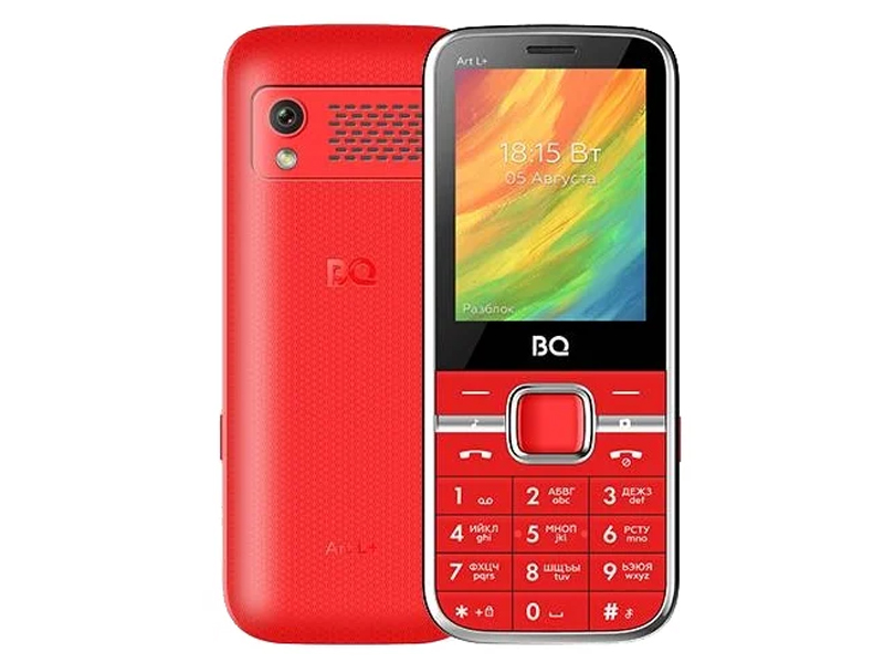 Zakazat.ru: Сотовый телефон BQ 2448 ART L+ Red