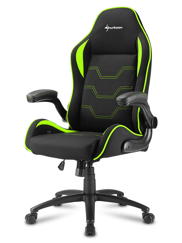 Компьютерное кресло Sharkoon Elbrus 1 Black-Green