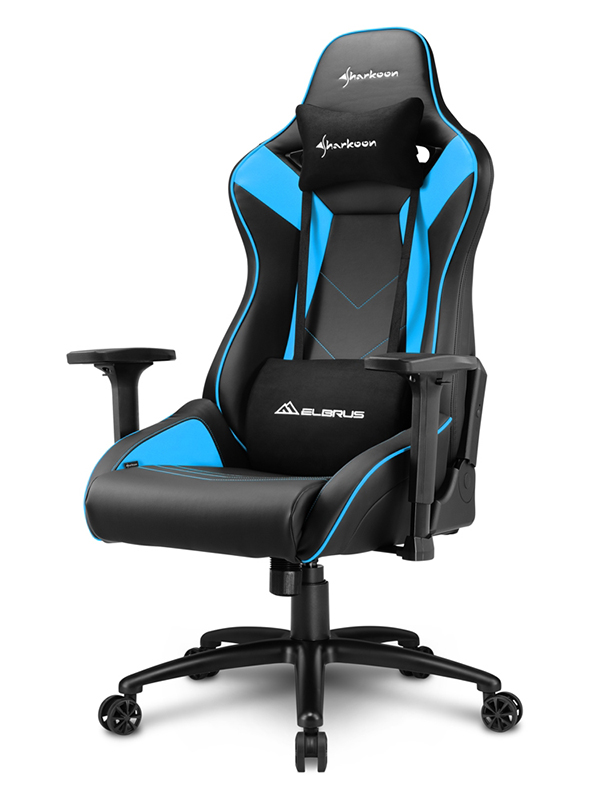 фото Компьютерное кресло sharkoon elbrus 3 black-blue