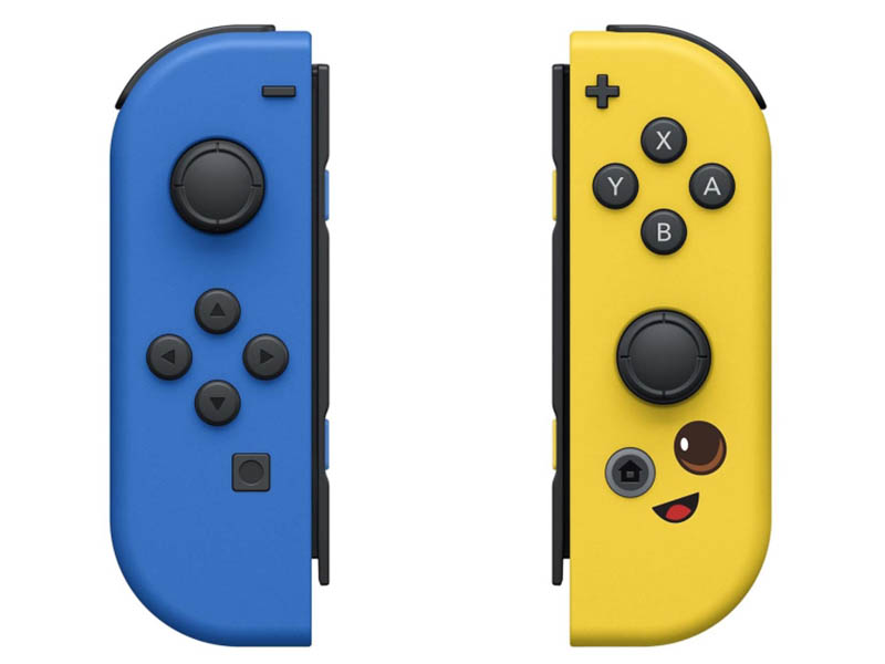 фото Nintendo joy-con controllers duo издание fortnite blue / yellow