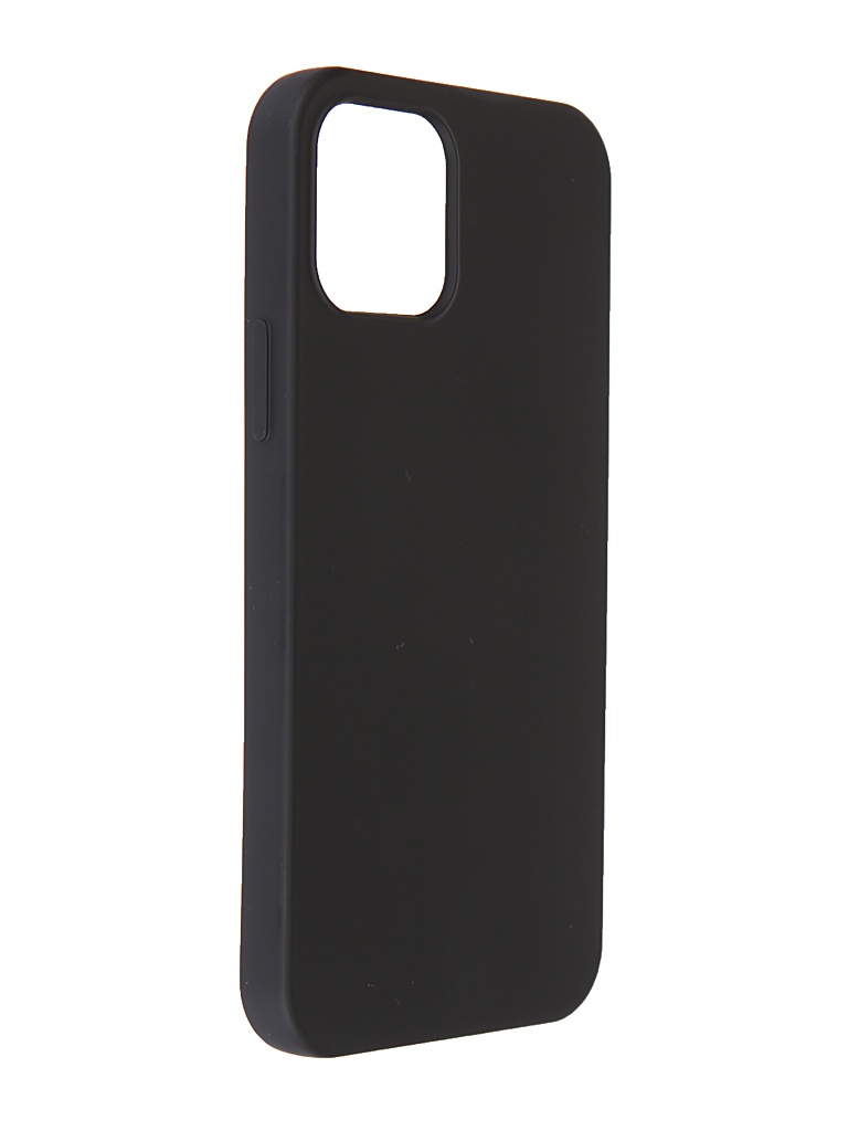 Чехол Pero для Liquid Silicone Black PCLS-0025-BK APPLE iPhone 12 / 12 Pro