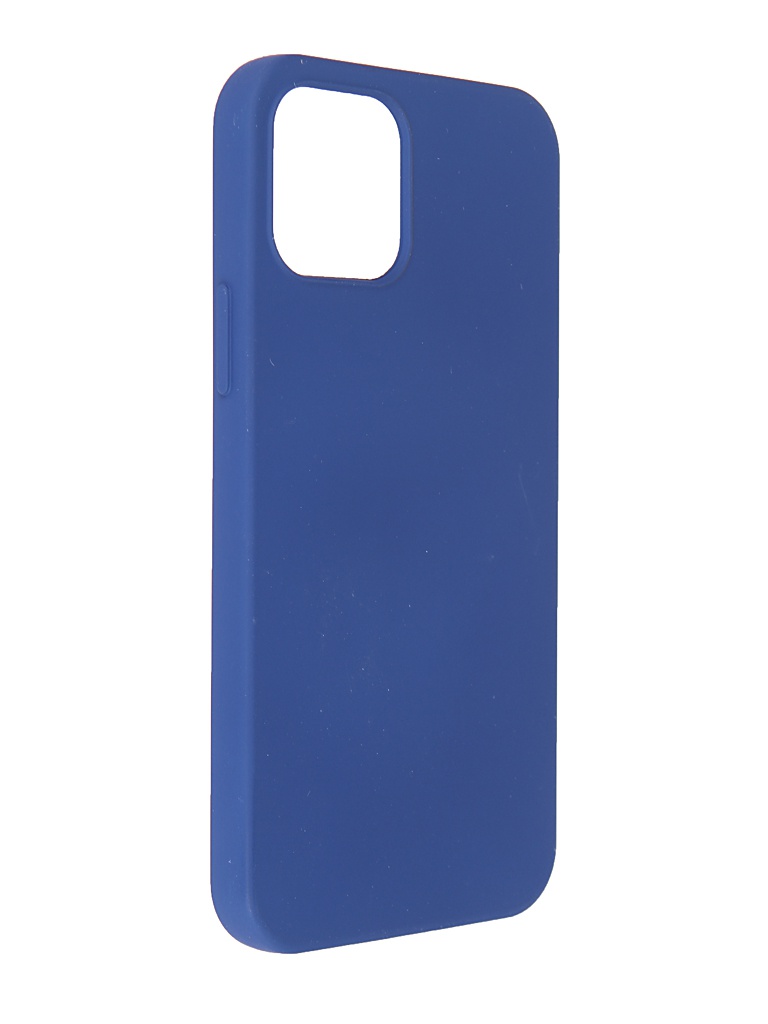 Чехол Pero для APPLE iPhone 12 / 12 Pro Liquid Silicone Blue PCLS-0025-BL