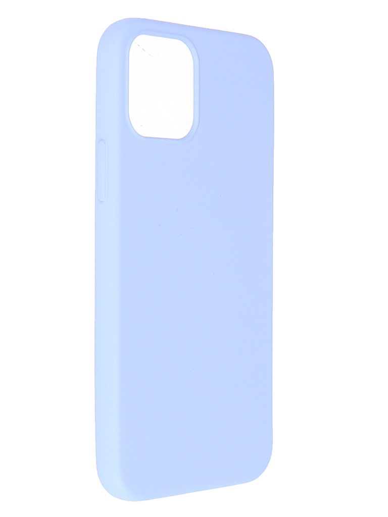 Чехол Pero для APPLE iPhone 12 / 12 Pro Liquid Silicone Light Blue PCLS-0025-LB