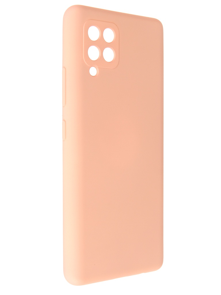 Чехол Pero для Samsung A42 Liquid Silicone Light Pink PCLS-0045-PK