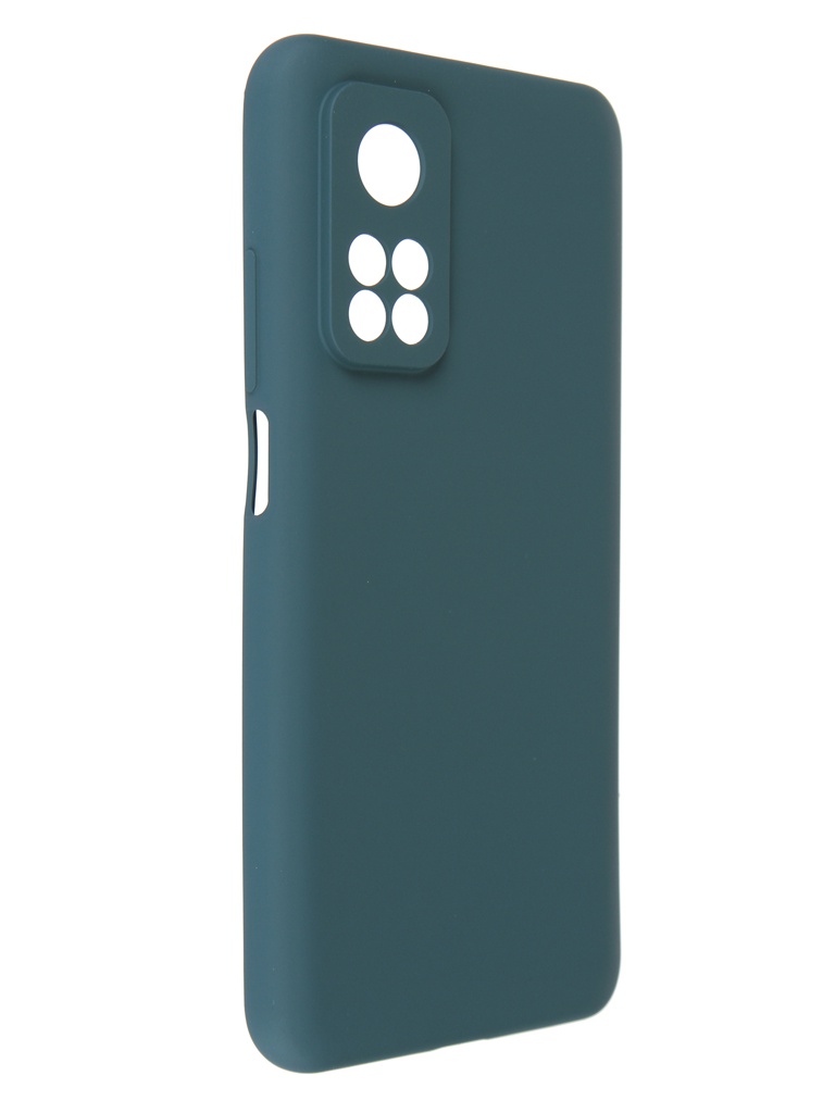 Чехол Pero для Xiaomi Mi 10T Liquid Silicone Dark Green PCLS-0056-NG