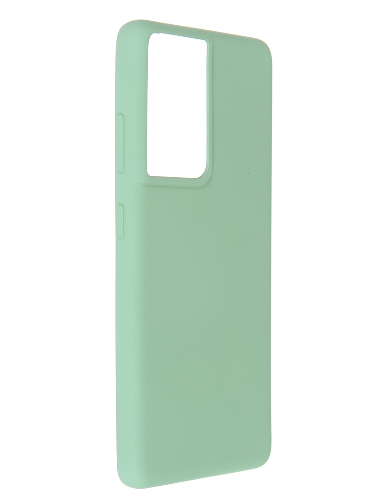 Чехол Pero для Samsung Galaxy S21 Ultra Liquid Silicone Green PCLS-0038-GN
