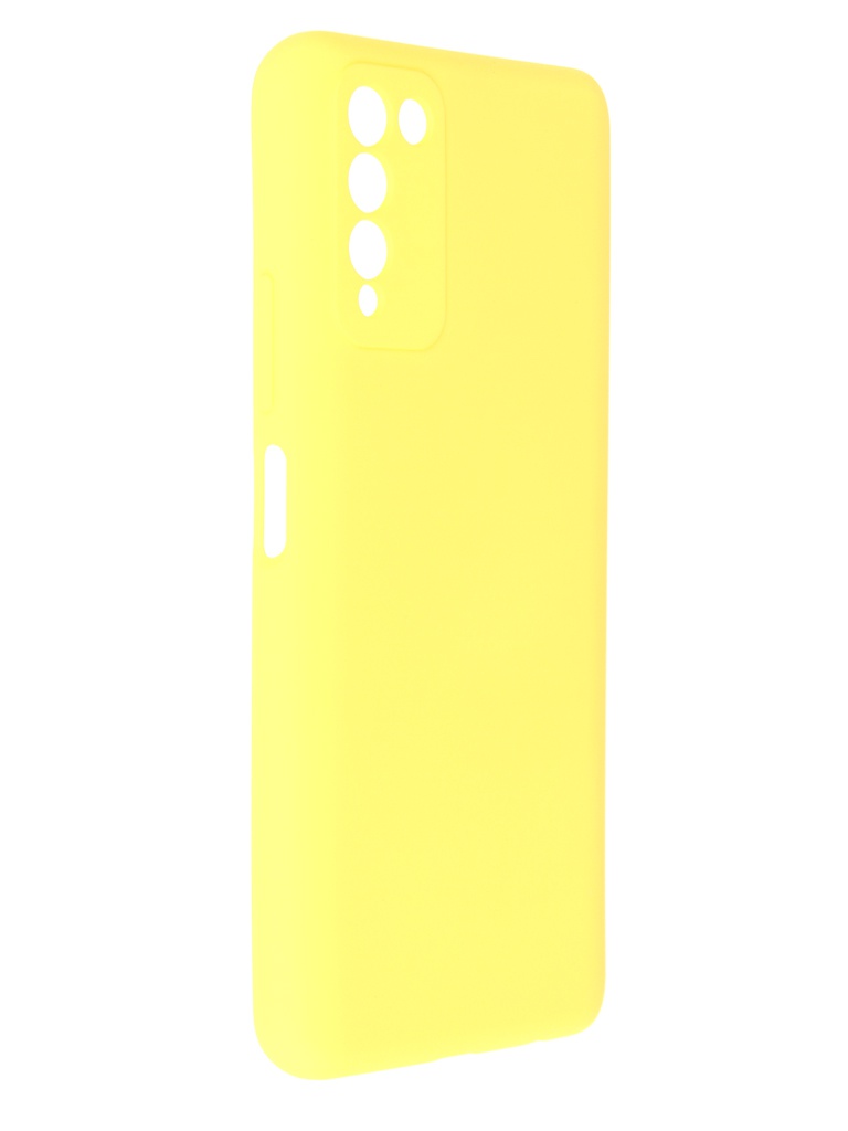 Чехол Pero для Honor 10X Lite Liquid Silicone Yellow PCLS-0061-YW