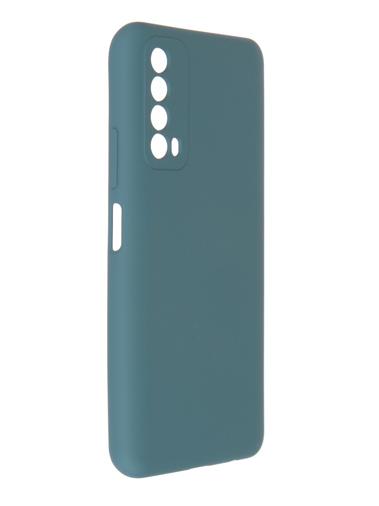 Чехол Pero для Huawei P Smart 2021 Liquid Silicone Dark Green PCLS-0062-NG