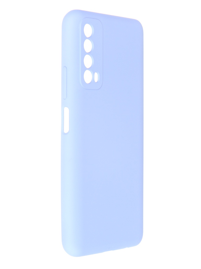 Zakazat.ru: Чехол Pero для Huawei P Smart 2021 Liquid Silicone Blue PCLS-0062-LB