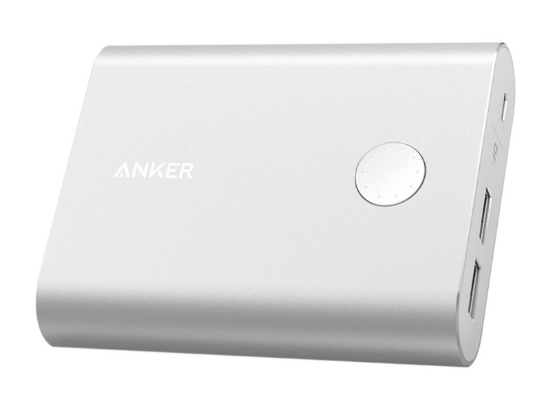фото Внешний аккумулятор anker power bank powercore+ 13400mah silver a1316h41