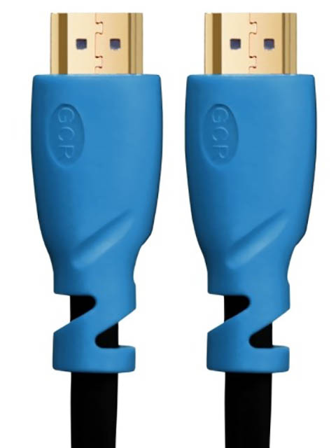 Аксессуар GCR HDMI 2.0 30cm Blue GCR-HM331-0.3m