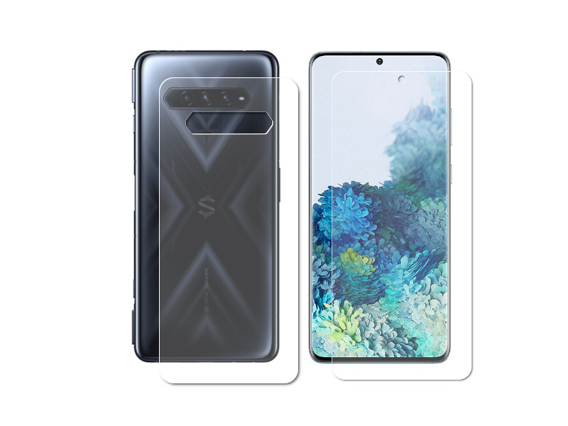 Гидрогелевая пленка LuxCase для Xiaomi Black Shark 4 Front and Back Transparent 86382 гидрогелевая пленка innovation для xiaomi shark glossy 21767