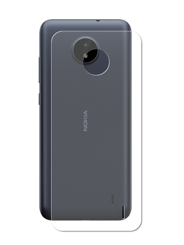 Zakazat.ru: Гидрогелевая пленка LuxCase для Nokia C20 Back Transparent 86387
