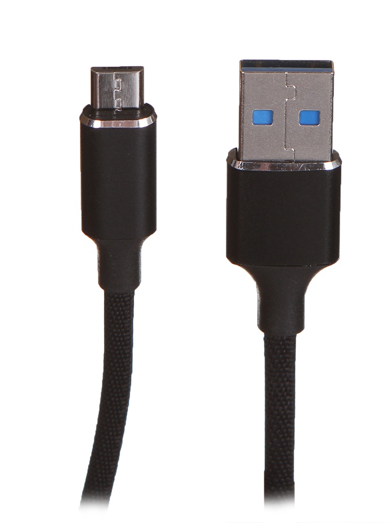 фото Аксессуар maverick textile & metall c1 usb - microusb 1.2m black пselaep1761