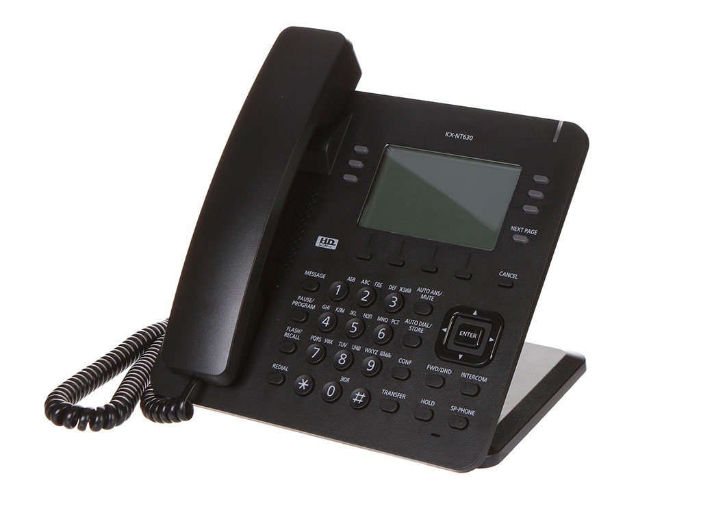 Zakazat.ru: VoIP оборудование Panasonic KX-NT630RU Black