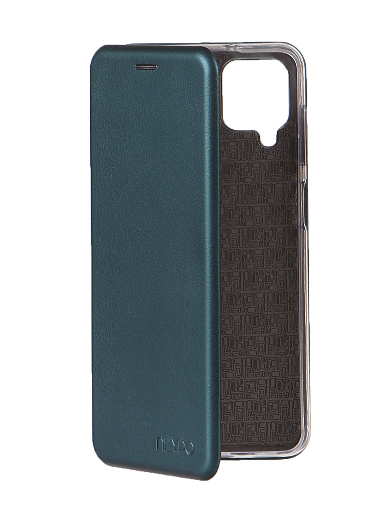 фото Чехол neypo для samsung a12 (2021) premium dark green nsb20806