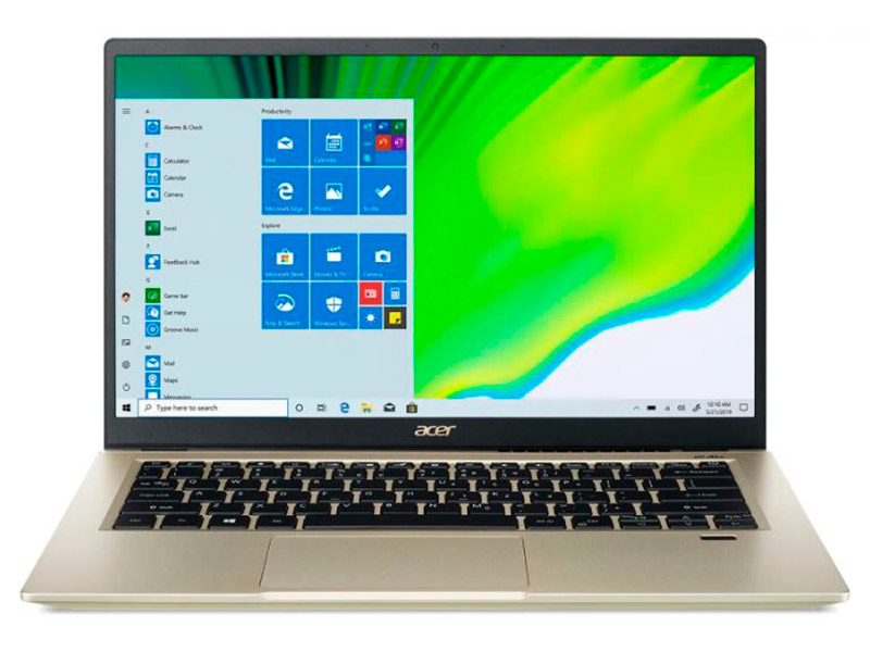 фото Ноутбук acer swift 3x gold sf314-510g-77xd nx.a10er.006 (intel core i7 1165g7 2.8 ghz/16384mb/2tb ssd/intel iris xe max 4096mb/wi-fi/bluetooth/cam/14/1920x1080/windows 10)