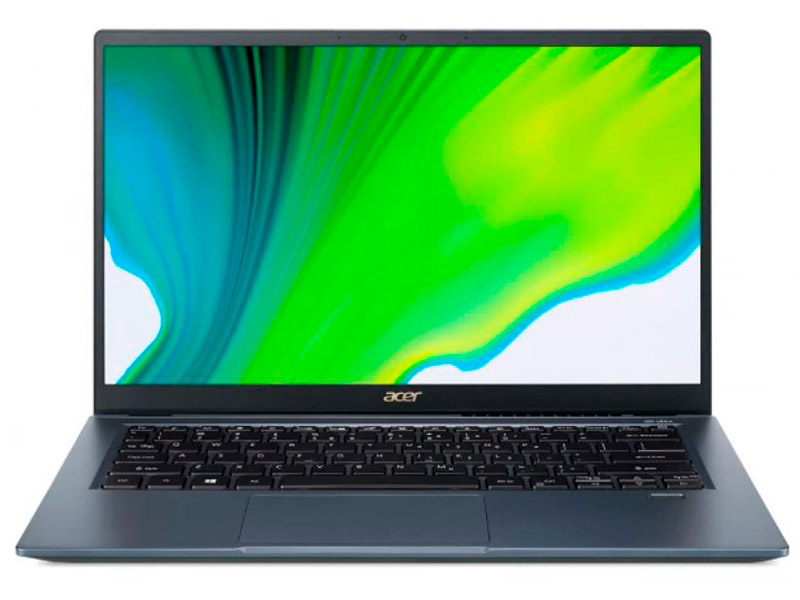 фото Ноутбук acer swift 3x blue sf314-510g-77p5 nx.a0yer.002 (intel core i7 1165g7 2.8 ghz/16384mb/2tb ssd/intel iris xe max 4096mb/wi-fi/bluetooth/cam/14/1920x1080/no os)