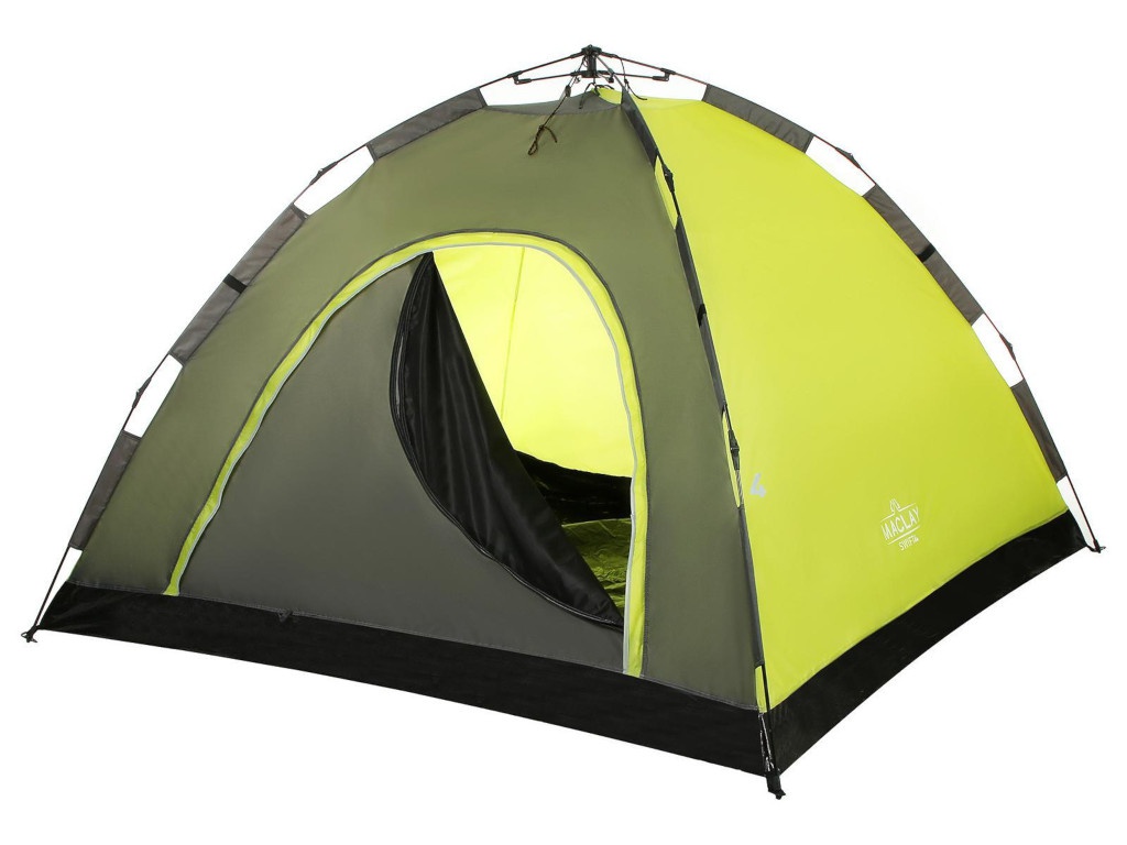 Палатка Maclay Swift 4 5311053 палатка автомат туристическая maclay swift 2 200х150х110 см 2 местная однослойная