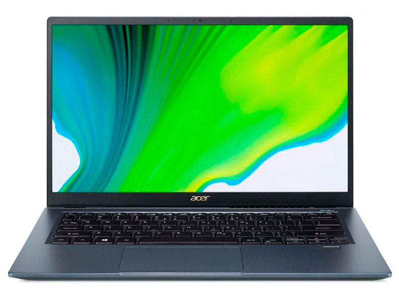 фото Ноутбук acer swift 3x blue sf314-510g-500r nx.a0yer.005 (intel core i5 1135g7 2.4 ghz/8192mb/512gb ssd/intel iris xe max 4096mb/wi-fi/bluetooth/cam/14/1920x1080/eshell)