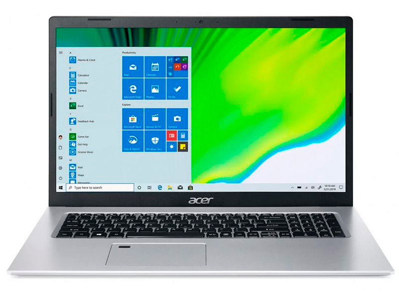 фото Ноутбук acer aspire 5 a517-52-323c nx.a5ber.004 (intel core i3-1115g4 3.0 ghz/8192mb/256gb ssd/intel uhd graphics/wi-fi/bluetooth/17.3/1920x1080/windows 10 pro 64-bit)