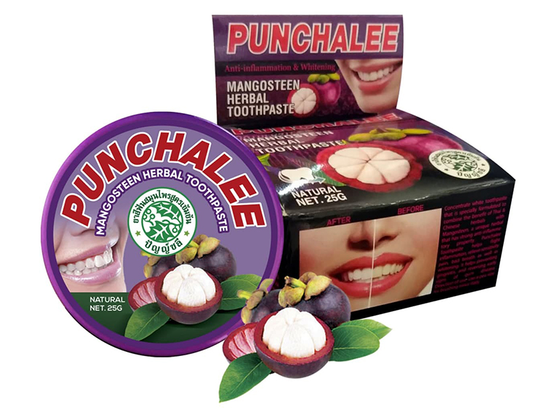 фото Зубная паста punchalee mangosteen herbal toothpaste 25g 7667