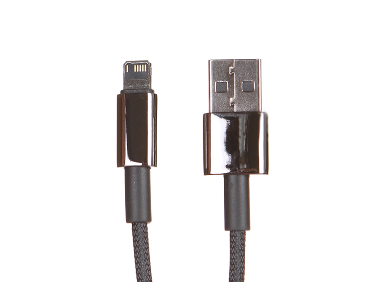 Аксессуар Baseus Tungsten Gold Fast USB - Lightning 2.4A 2m Black CALWJ-A01 кабель ugreen usb c to lightning cable m m abs shell 1m us171 black 60751