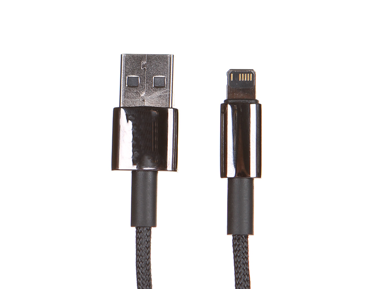 Аксессуар Baseus Tungsten Gold Fast USB - Lightning 2.4A 1m Black CALWJ-01 кабель ugreen usb c to lightning cable m m abs shell 1m us171 black 60751