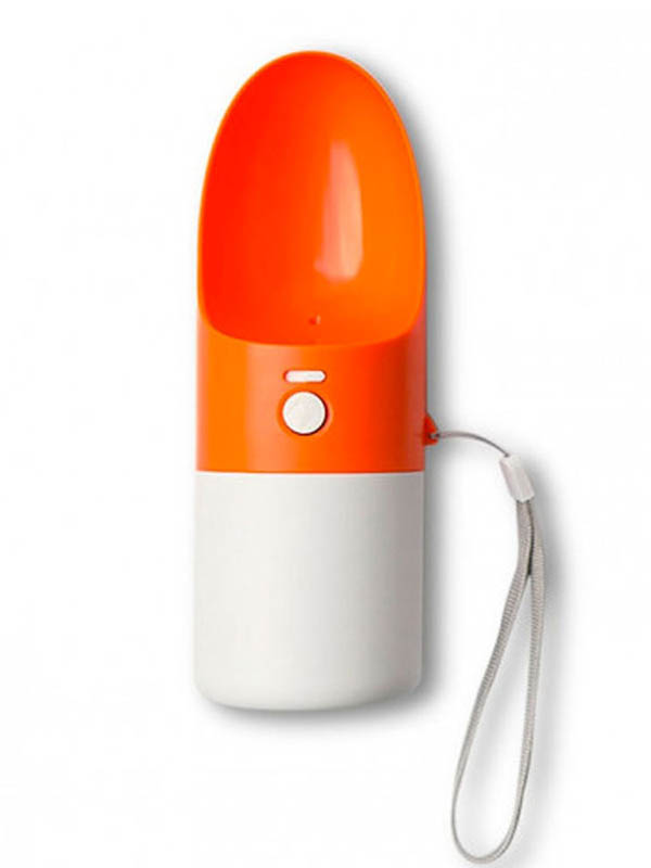 фото Поилка xiaomi moestar rocket portable pet cup 430ml orange