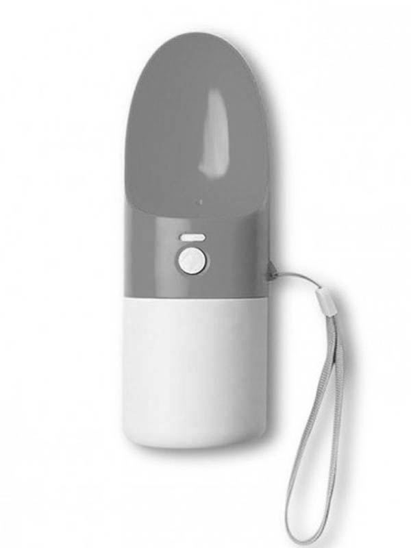 фото Поилка xiaomi moestar rocket portable pet cup 430ml grey