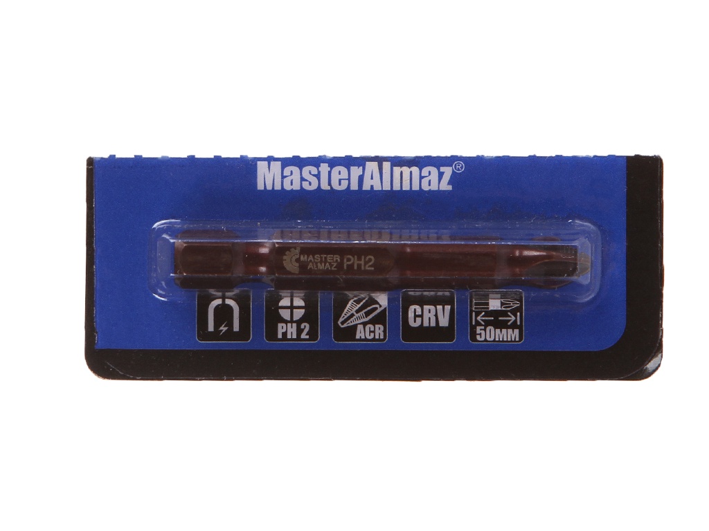 Биты на ленте MasterAlmaz PH2 50mm 10501600