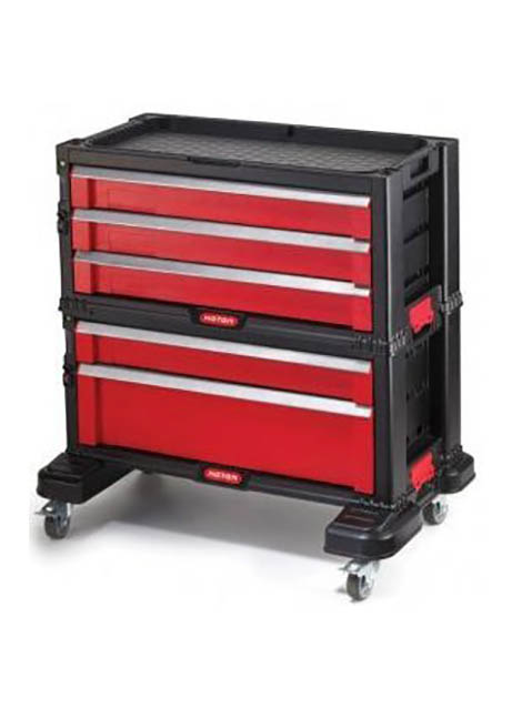 фото Ящик для инструментов keter 5 drawers plas slide std europro 237007
