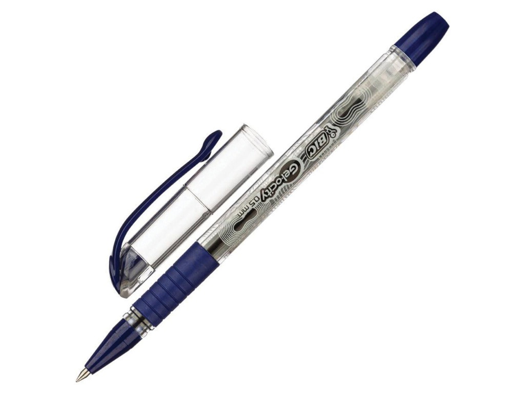 

Ручка гелевая Bic Gelocity Stic 0.5mm стержень Blue CEL1010265, Gelocity Stic