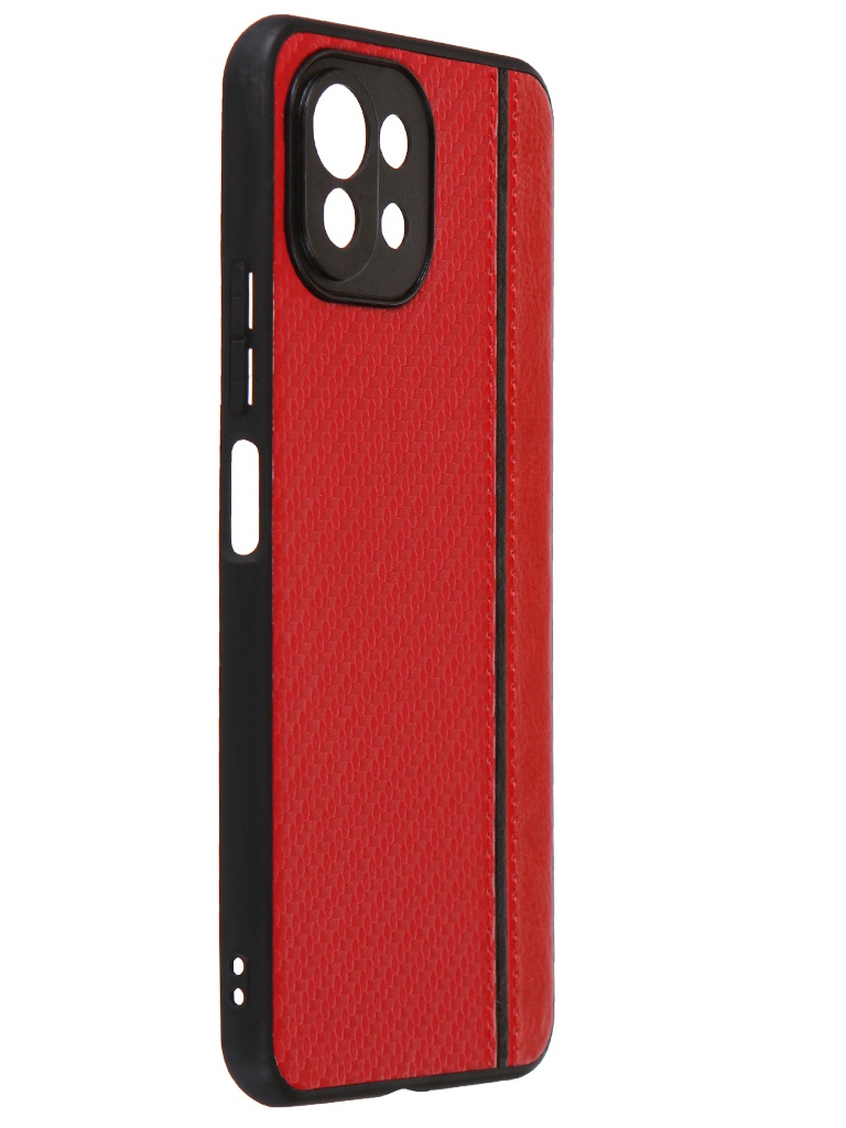 Zakazat.ru: Чехол G-Case для Xiaomi Mi 11 Lite Carbon Red GG-1395