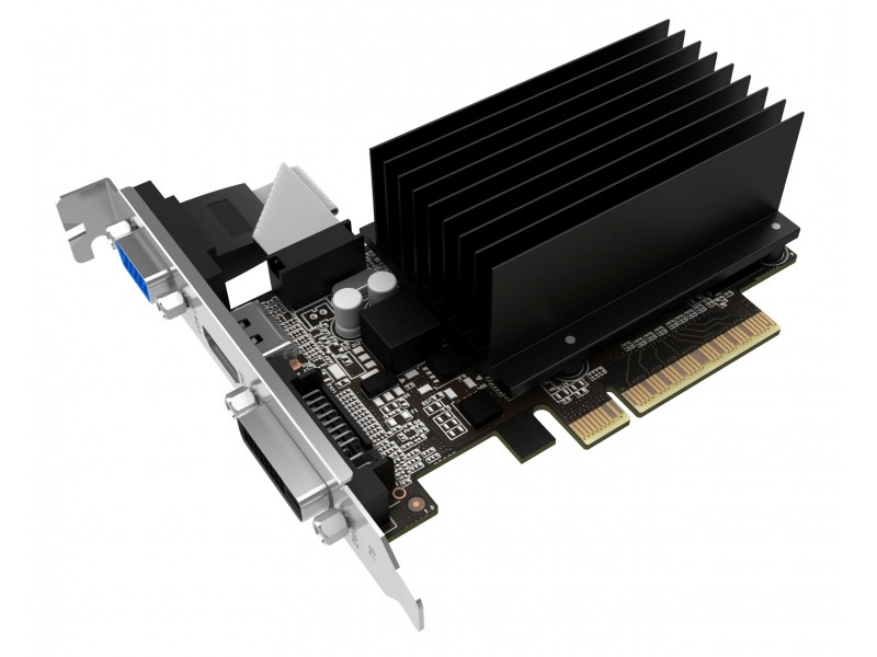 

Видеокарта Palit GeForce GT 710 954Mhz PCI-E 2048Mb 1600Mhz 64 bit DVI HDMI PA-GT710-2GD3H, GeForce GT 710