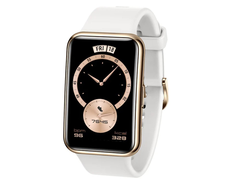 фото Умные часы huawei watch fit elegant frosty white 55026300 выгодный набор + серт. 200р!!!