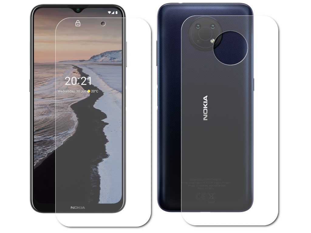 Zakazat.ru: Гидрогелевая пленка LuxCase для Nokia G10 0.14mm Front and Back Matte 86455