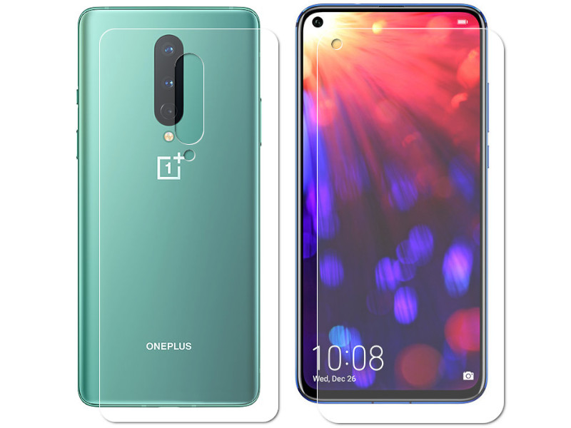 Гидрогелевая пленка LuxCase для OnePlus 8 0.14mm Front and Back Matte 86361
