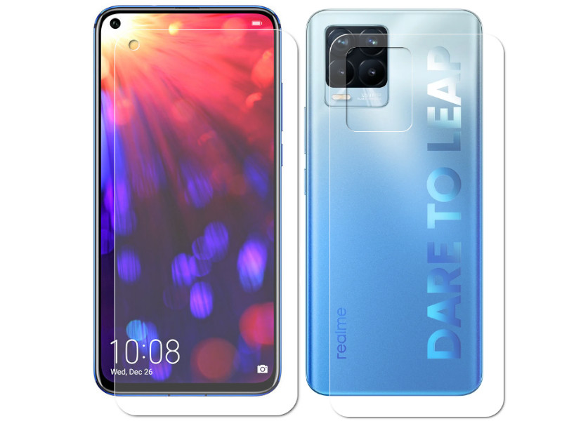 Гидрогелевая пленка LuxCase для Realme 8 Pro 0.14mm Matte Front and Back 86467 гидрогелевая пленка luxcase для realme 9 pro 0 14mm front