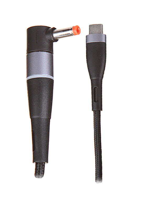 

Аксессуар Baseus Zinc Magnetic Series Lenovo Laptop Charging USB Type-C - DC Round Port 100W 2m Black CATXC-T01, Zinc Magnetic Series CATXC-T01