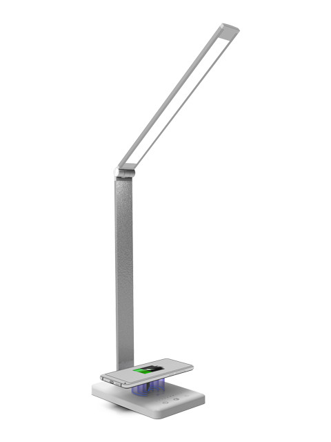 Настольная лампа Ritmix LED-1080CQi, 10 Вт Белый / Серебристый