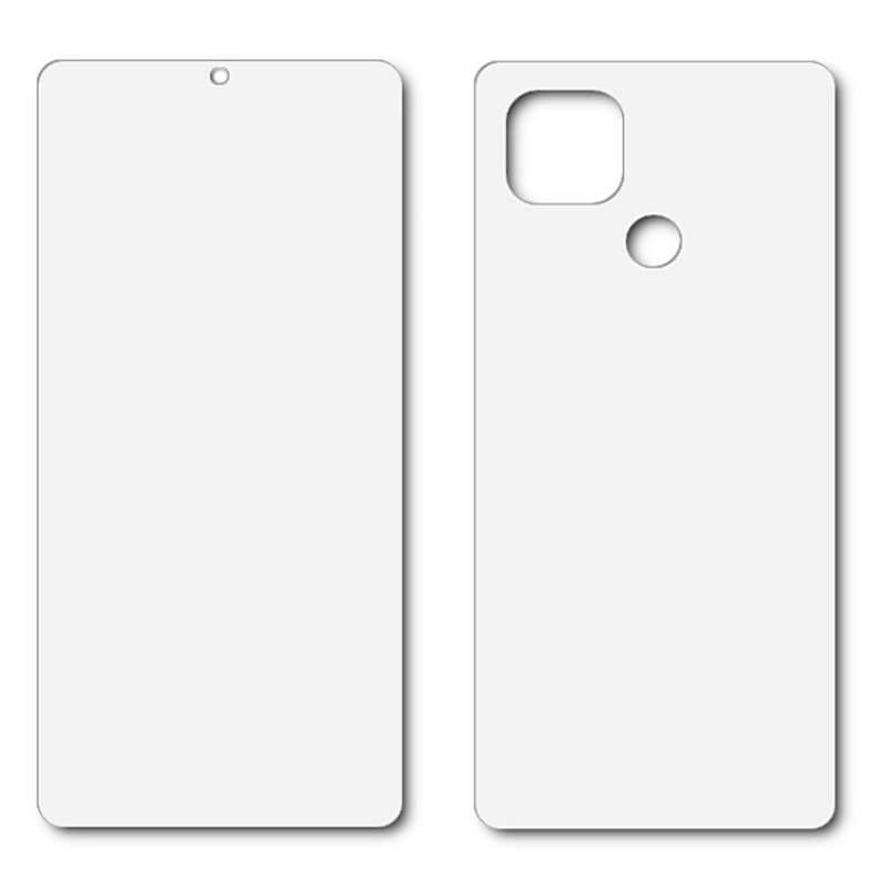 фото Гидрогелевая пленка luxcase для oppo a15s 0.14mm front and back transparent 86553